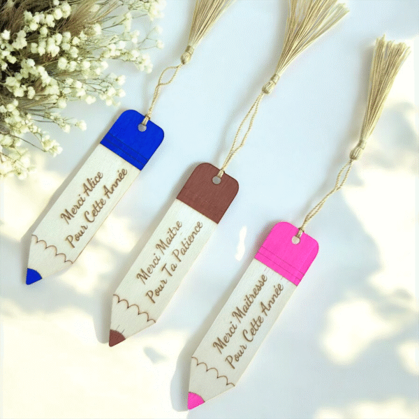 Marque page Crayon