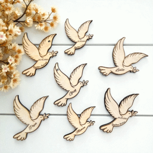 Marque-place colombe