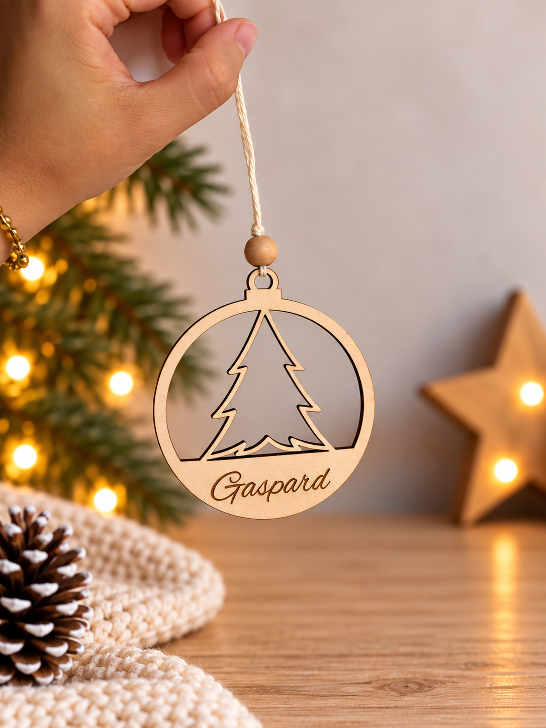 décoration sapin personnalisée