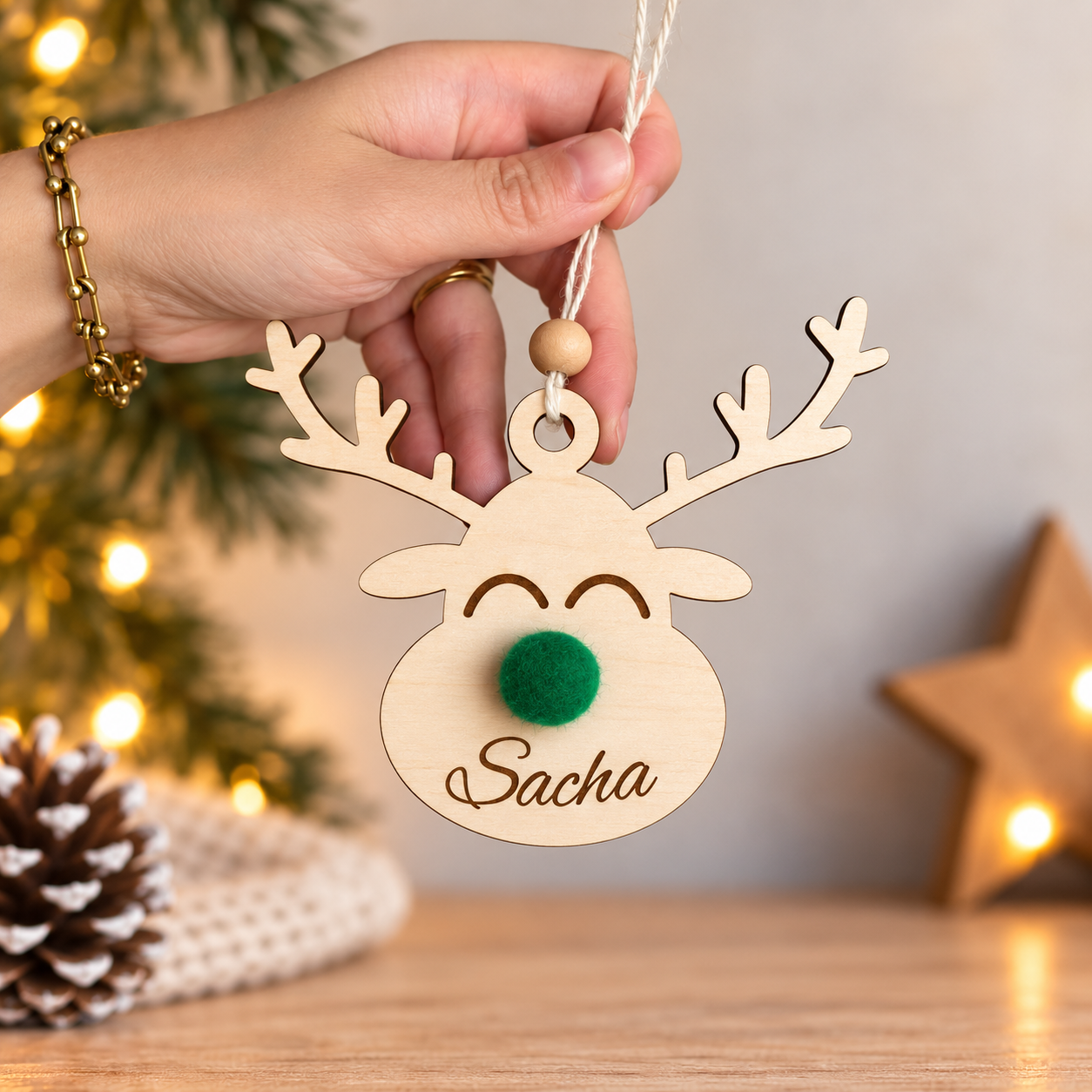 Décorations de Noël personnalisées