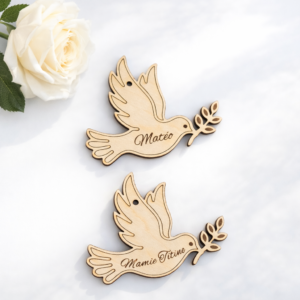 Marque-place colombe