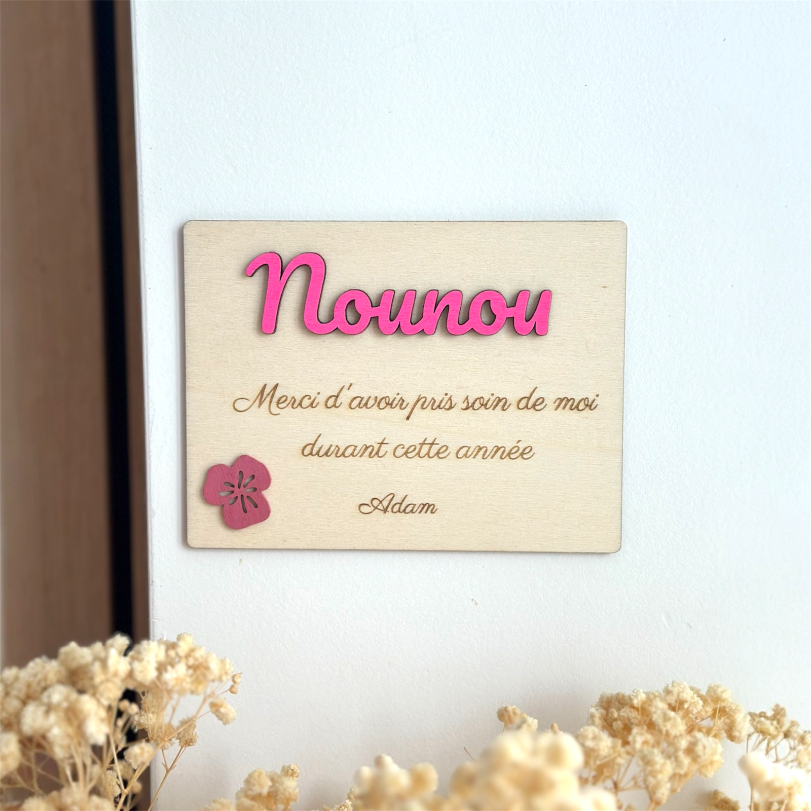 cadeau nounou personnalisé