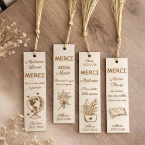 marque page cadeau maîtresse