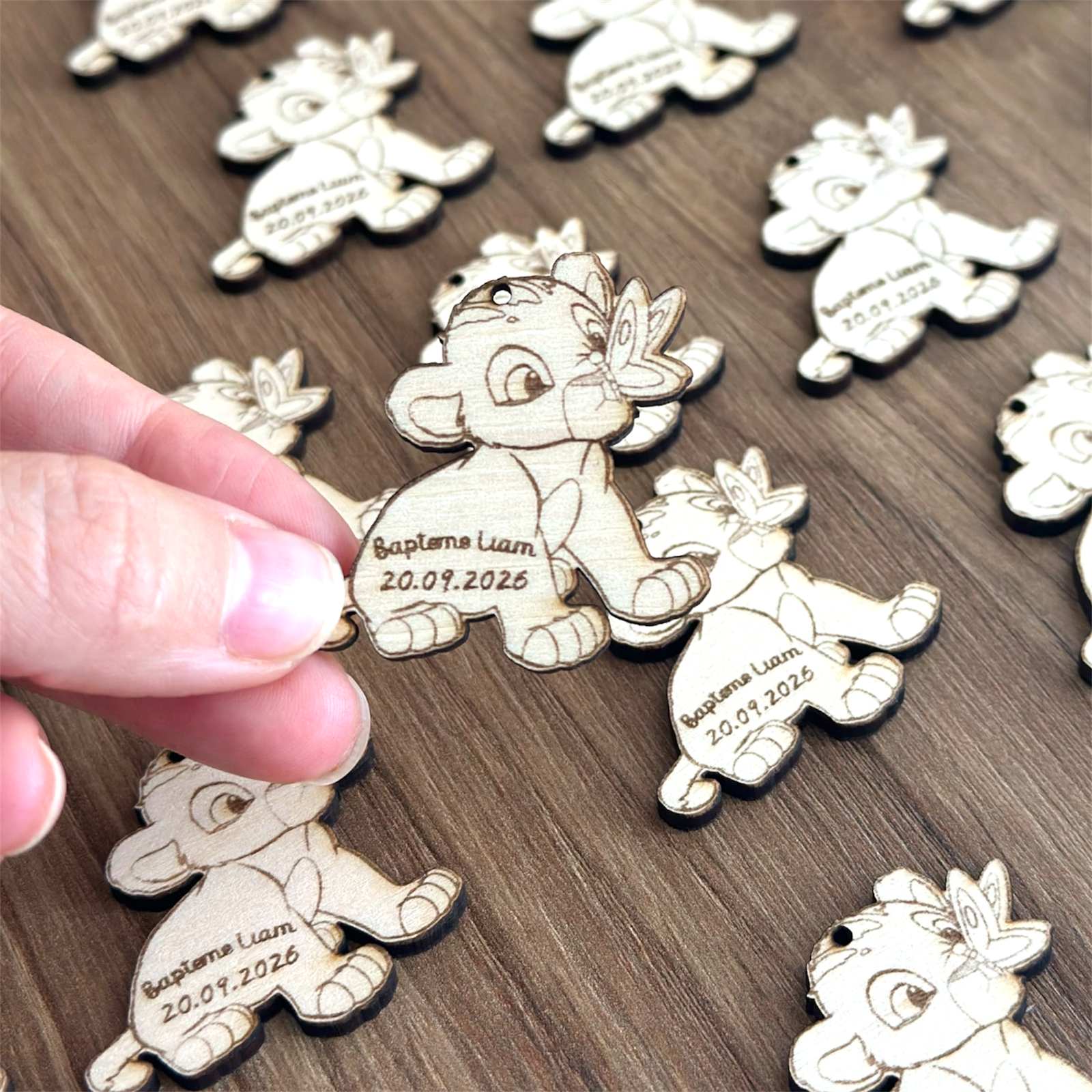 Etiquettes Roi Lion Personnalisées