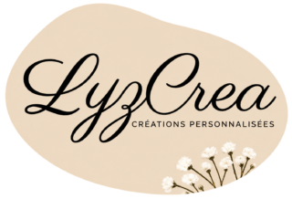 Logo LyzCrea – créations personnalisées